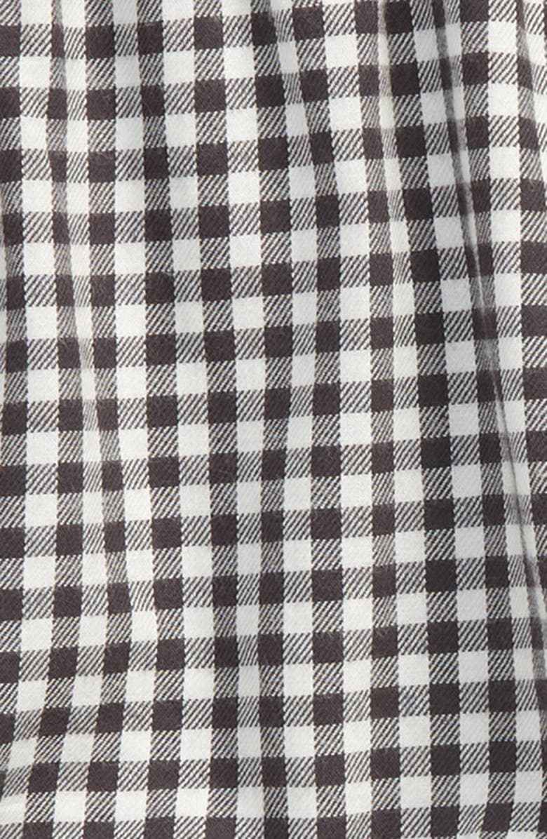 FIRSTS by Petit Lem Gingham Check Bodysuit and Rib Tights Set, Alternate, color, 