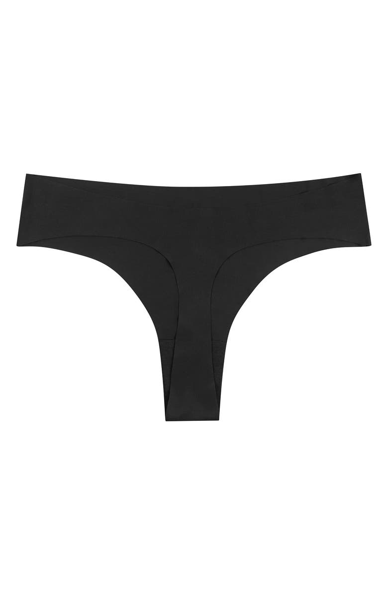 Uwila Warrior Soft Seamless Thong, Alternate, color, Tap Shoe Black