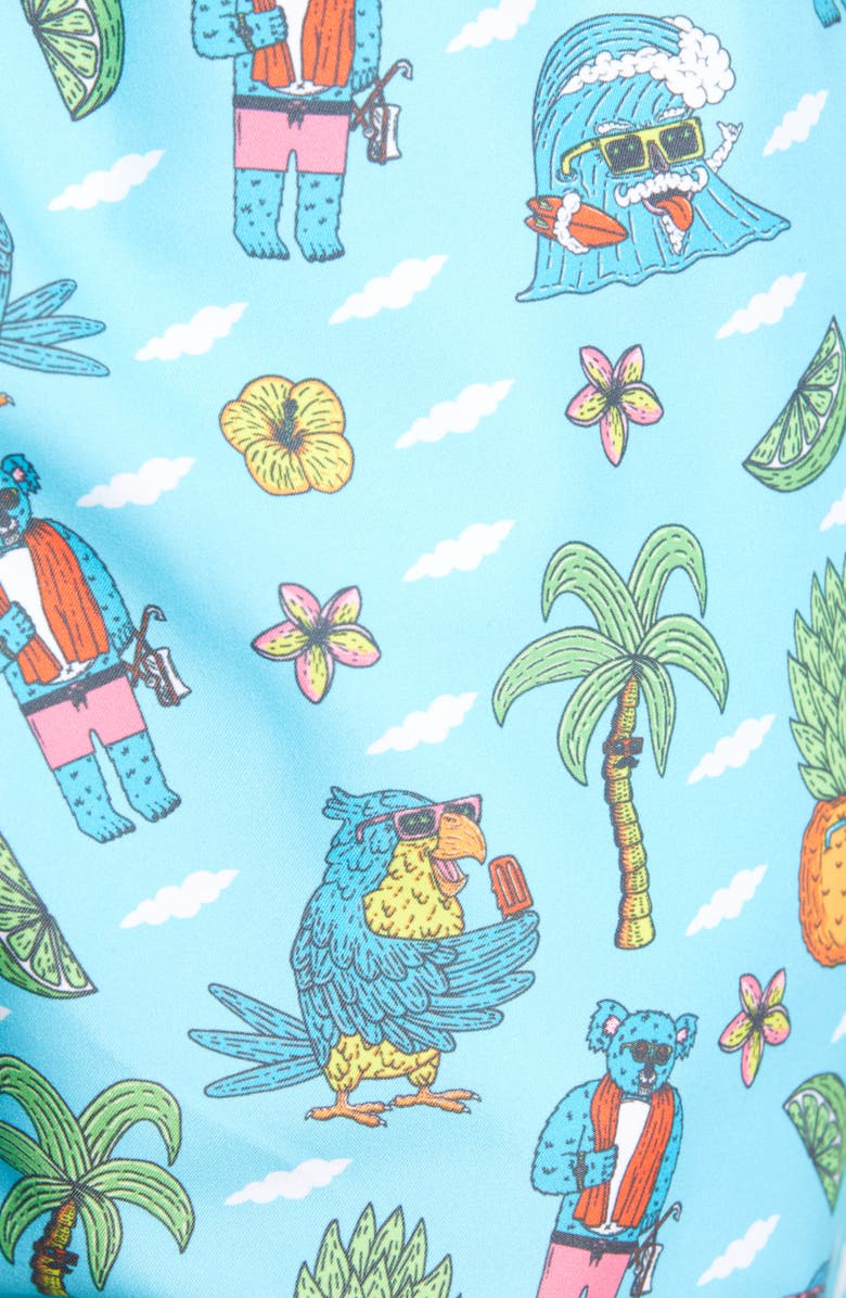 Boardies Mulga Koala Print Swim Trunks, Alternate, color, 