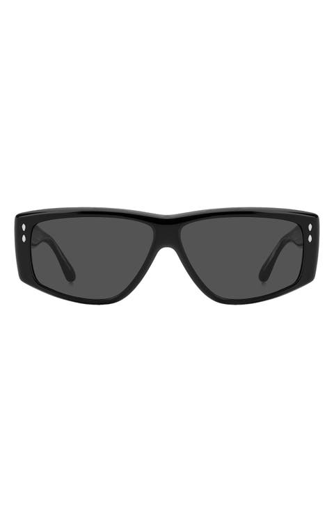 52mm Flat Top Sunglasses