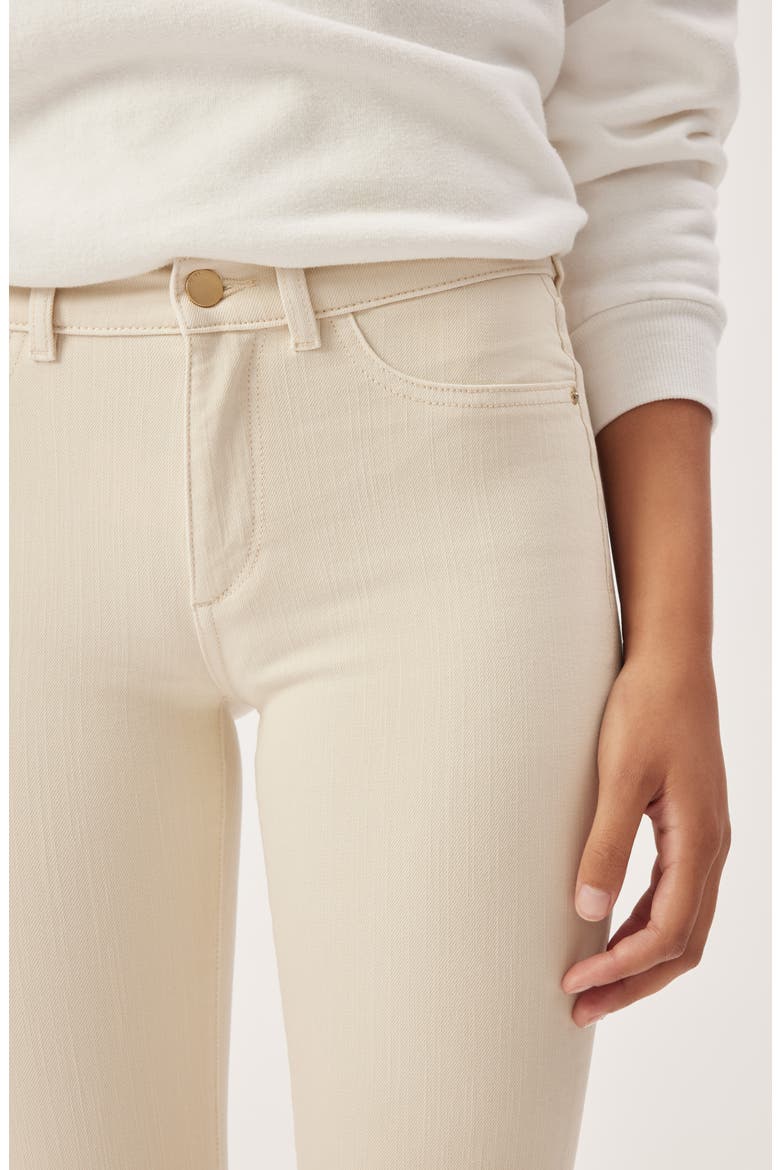 Florence Ankle Jeans, Alternate, color, PARCHMENT