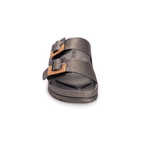 MUK LUKS Grand Cayman Sandal, Alternate, color, Pewter