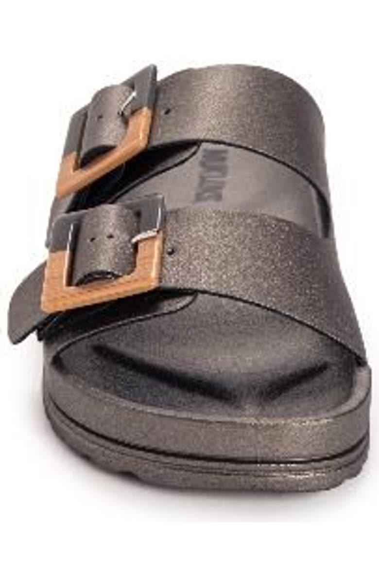 MUK LUKS Grand Cayman Sandal, Alternate, color, Pewter