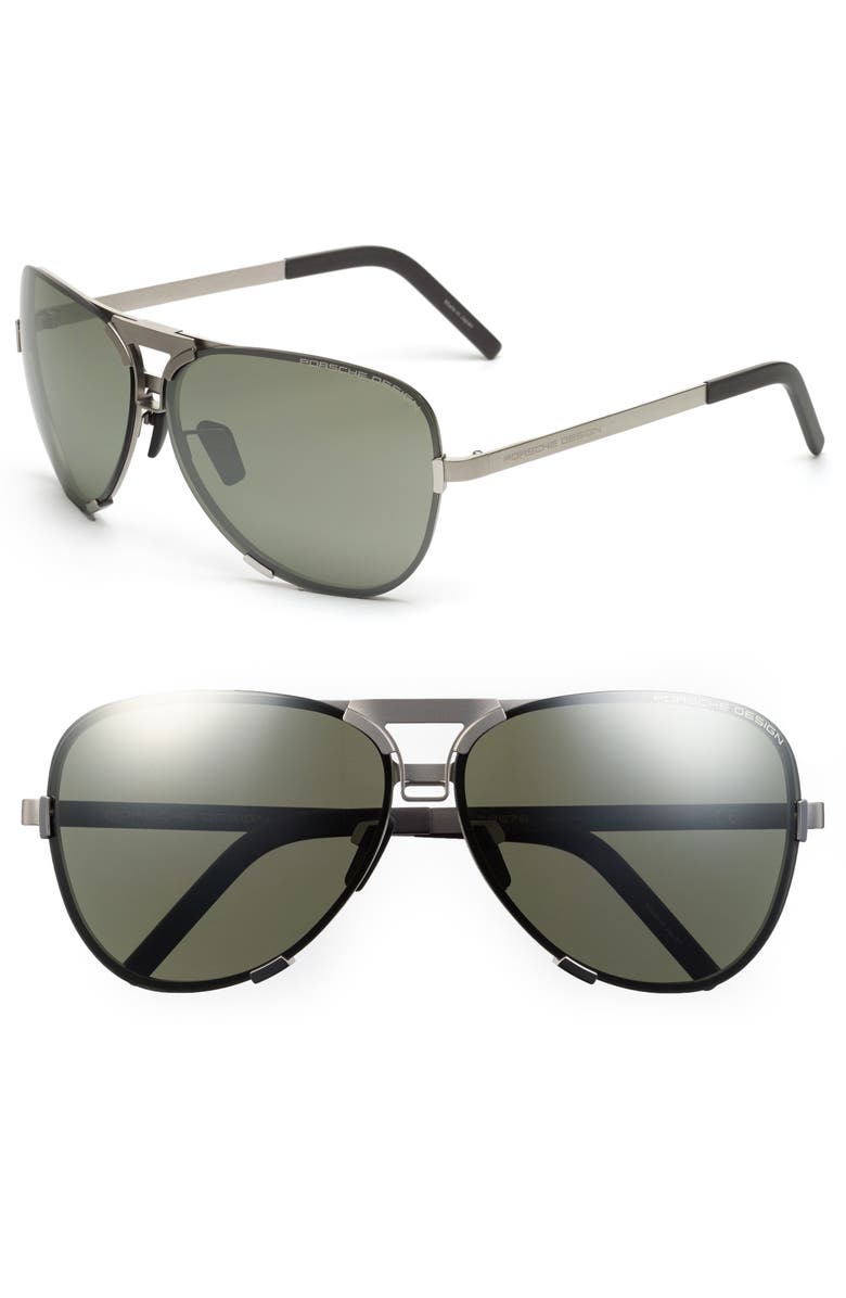 PORSCHE DESIGN FRAGRANCE Porsche Design 'P8678' 67mm Sunglasses, Alternate, color,