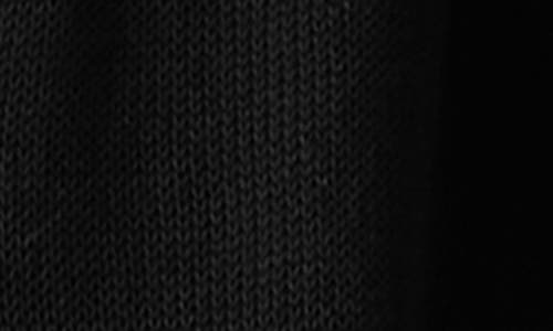 Eileen Fisher Patch Pocket Organic Linen & Organic Cotton Cardigan In Black