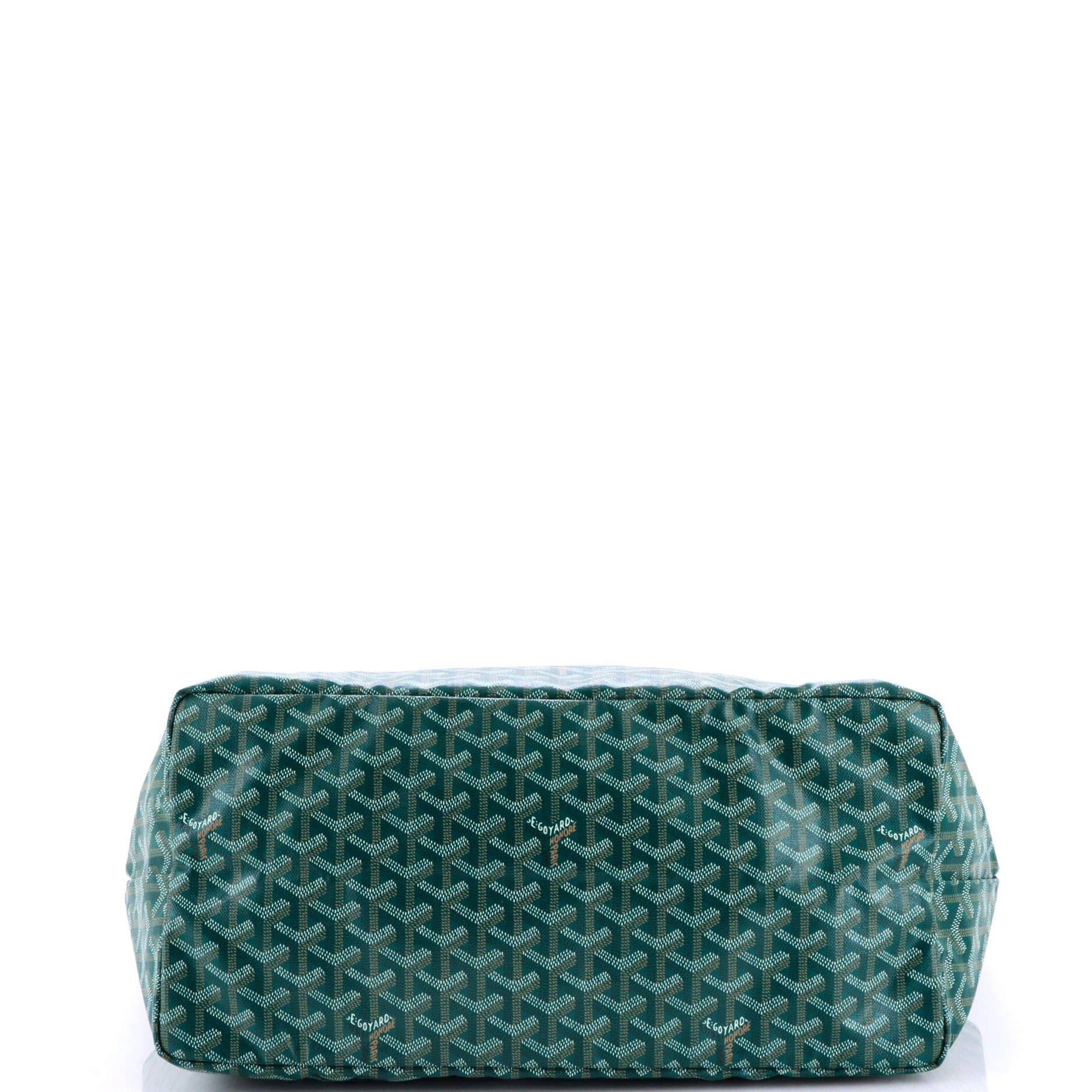 Pre-Owned Goyard Saint Louis Tote Coated Canvas GM, Alternate, color, Green