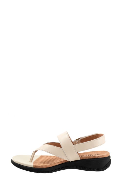 Softwalk Tracy Sandal In White