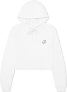 Dalix Womens Ghost Cropped Hoodie