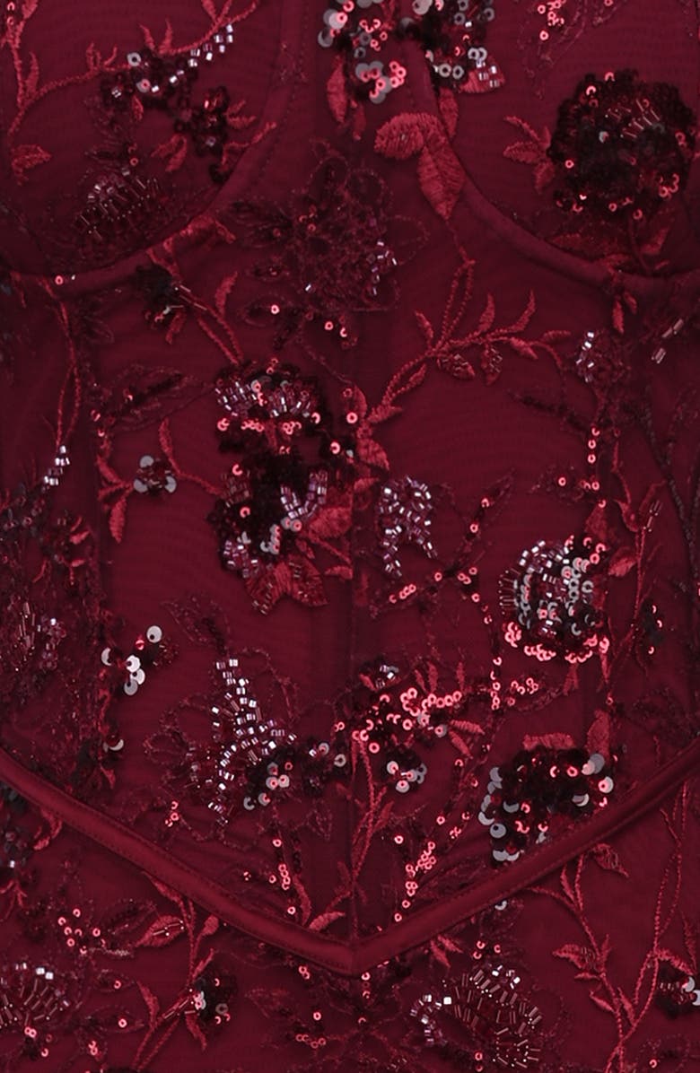 HOUSE OF CB Naima Hand Beaded Gown, Alternate, color, 