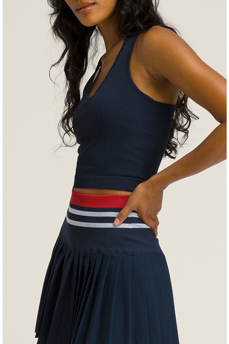 Everyday Brami Rib Bra Tank, Alternate, color, CLASSIC NAVY