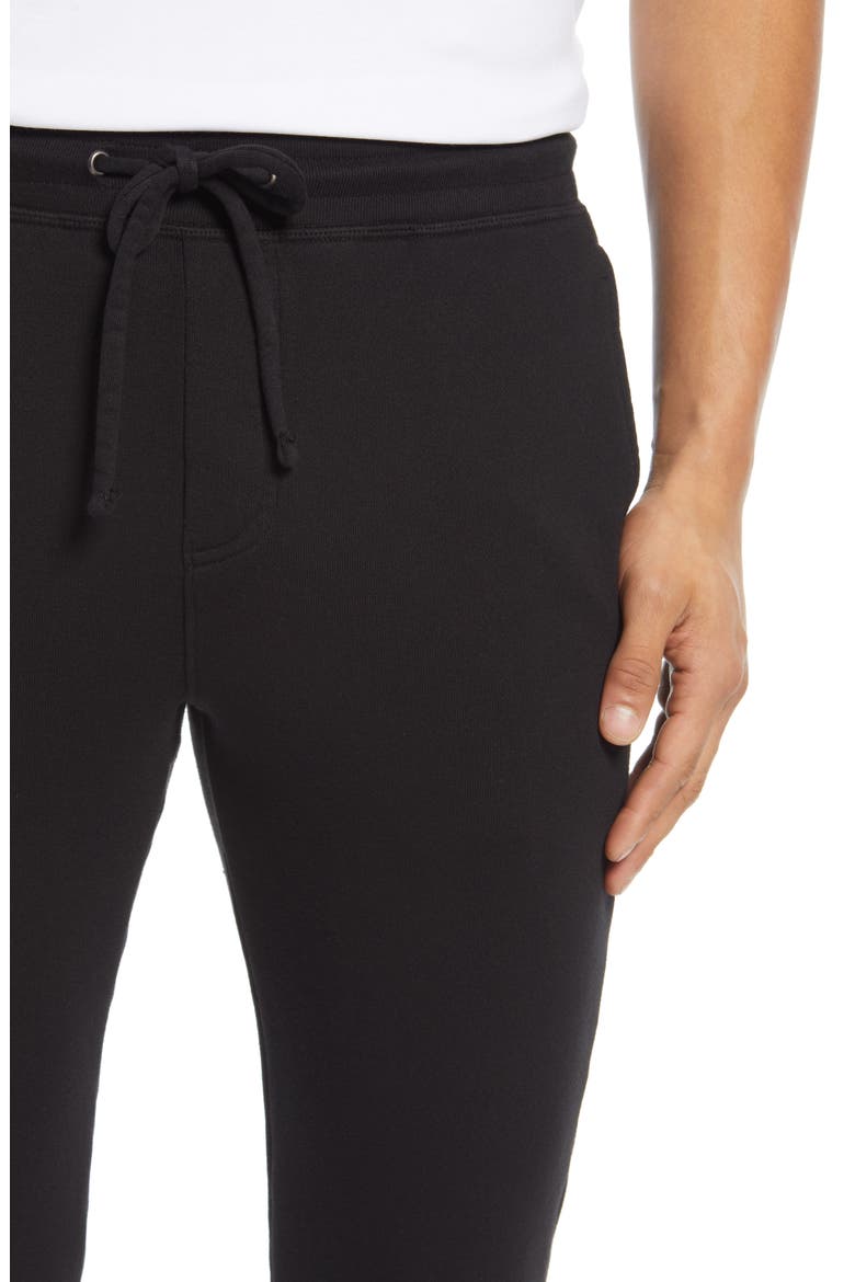 Loop Terry Joggers, Alternate, color, BLACK
