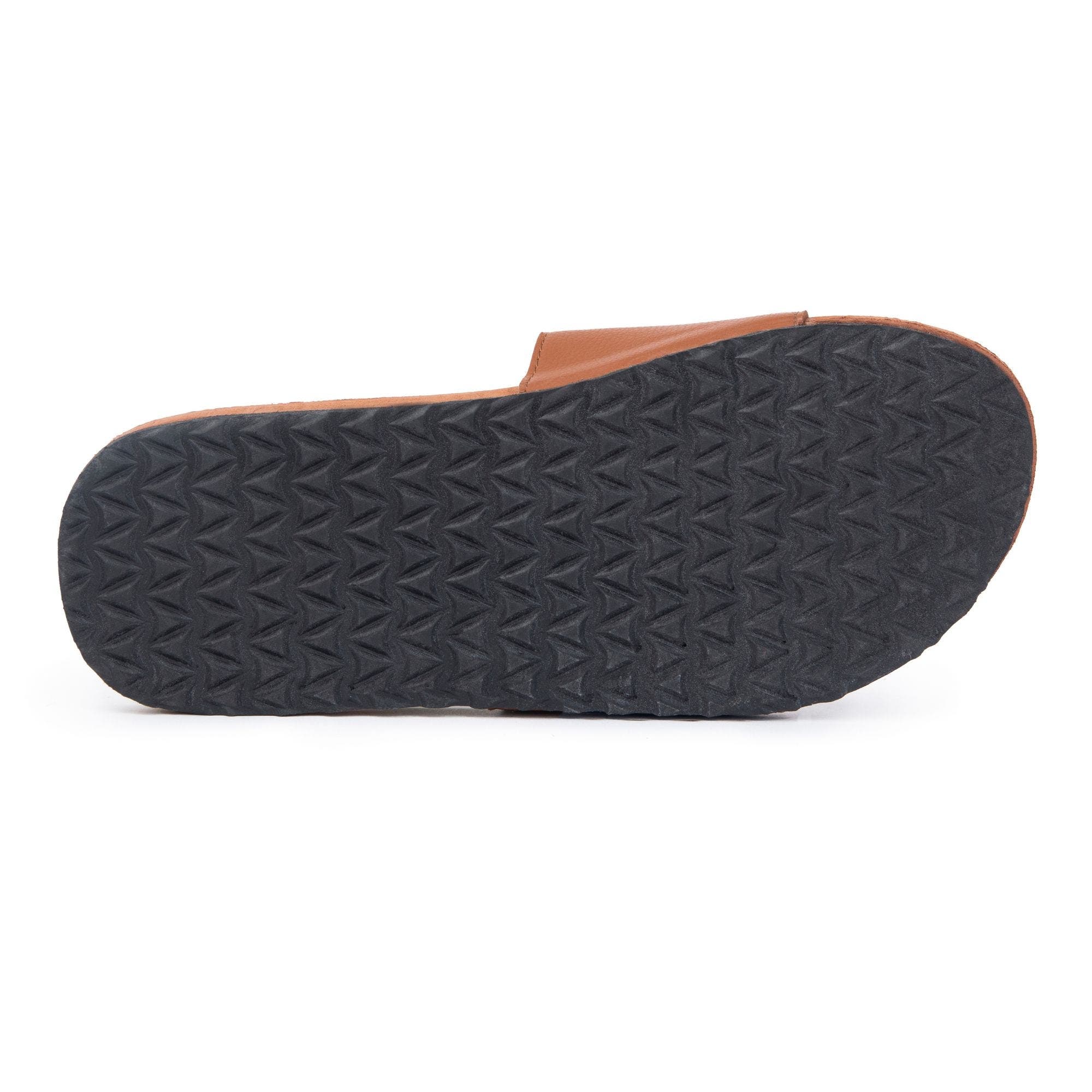 Unisex Banyan Rubber Spa/Shower Slide Sandals, Alternate, color, Brown