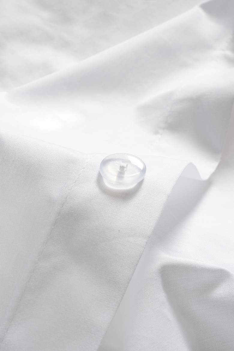 Brito Embroidered Cotton Percale King Duvet Cover Set, Alternate, color, White
