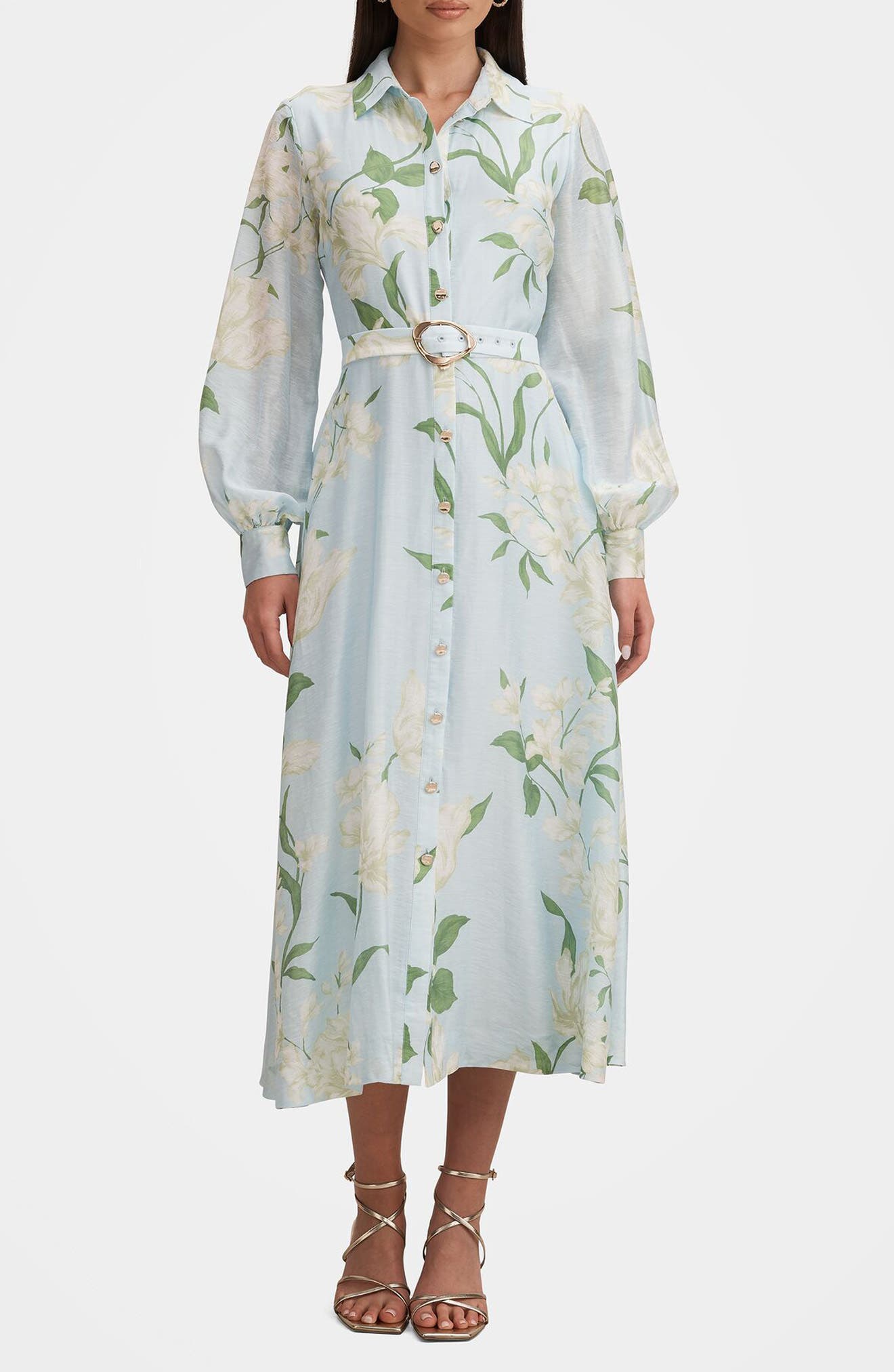 selected BLUE ARNA FLORAL