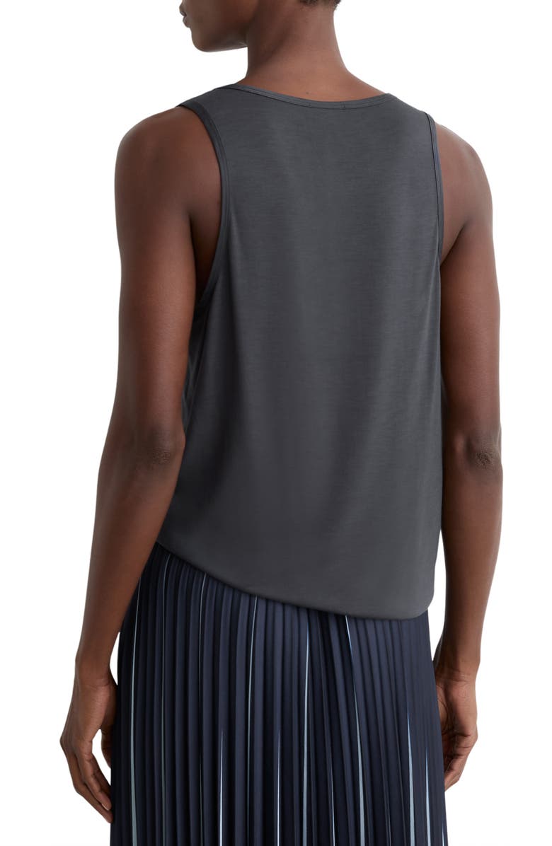 Reiss Ruby Scoop Neck Tank, Alternate, color, Navy