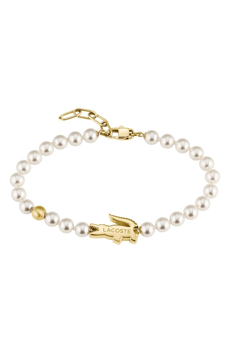 Lacoste Men's Matchpoint Bracelet, Alternate, color, Gold