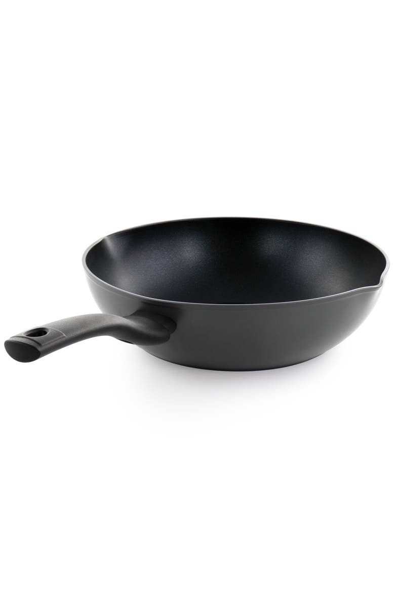 OSTER Kingsway 4.1 Quart Aluminum Nonstick Wok, Alternate, color, Black
