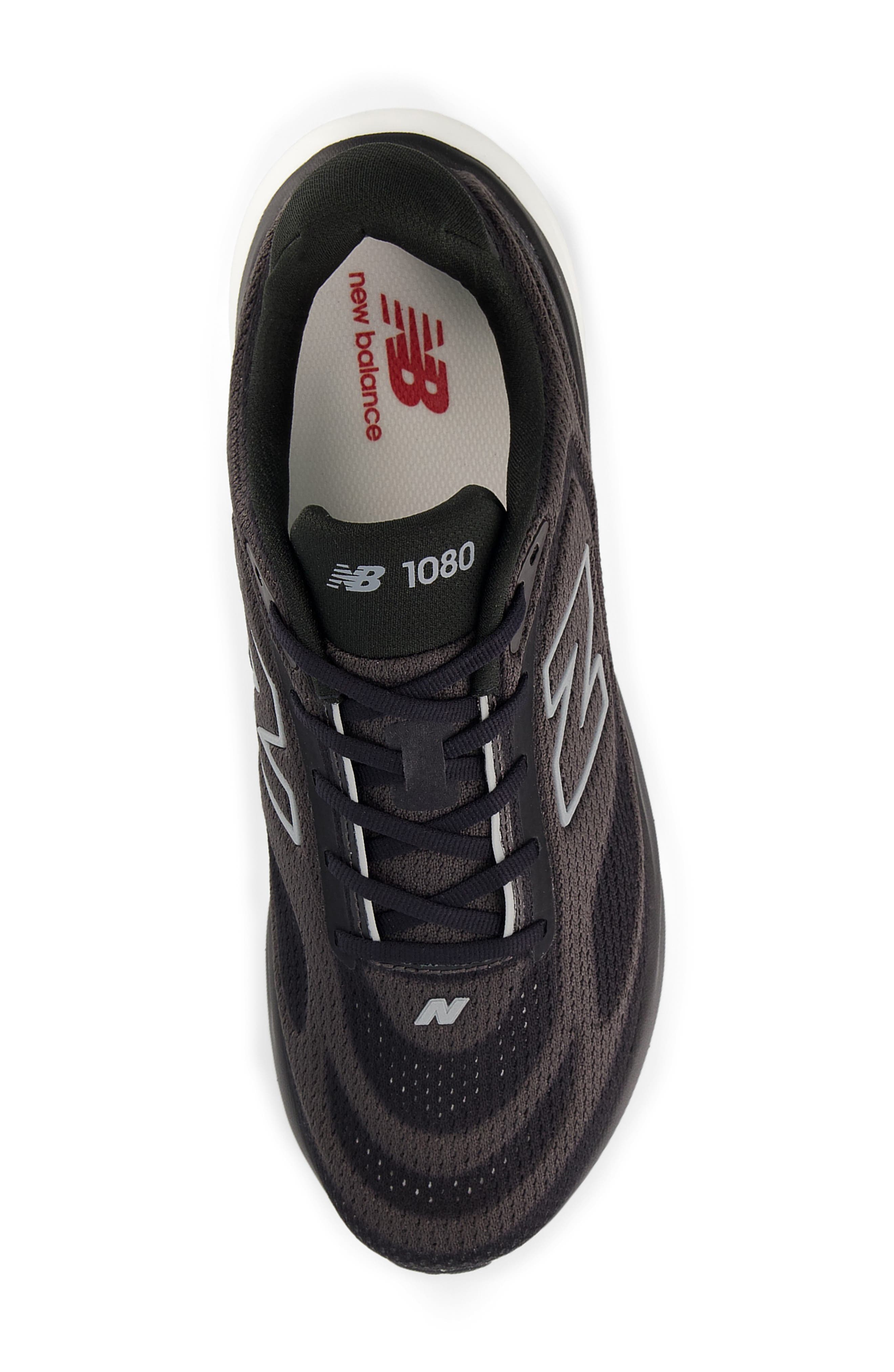 New Balance Fresh Foam X 1080 v14 Running Shoe, Alternate, color, Black/ Slate Grey