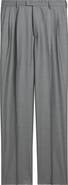 Zanella Bennett Straight Leg Pleated Dress Pants