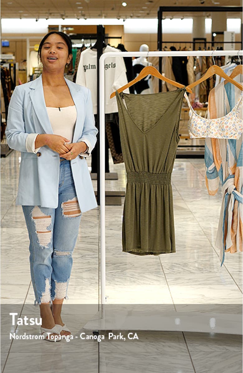 Breezy Tie Shoulder Cover-Up Dress, sales video thumbnail