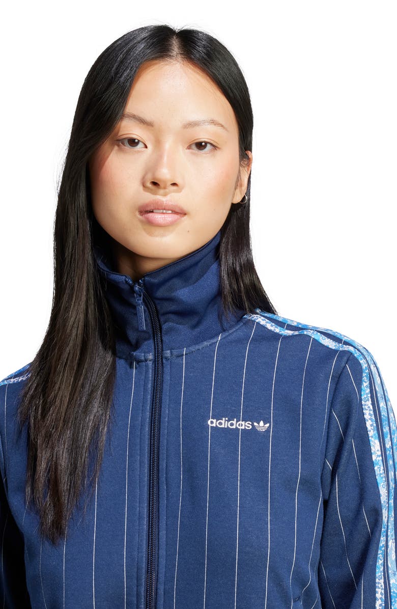 adidas Originals x Liberty London Pinstripe Track Jacket, Alternate, color,