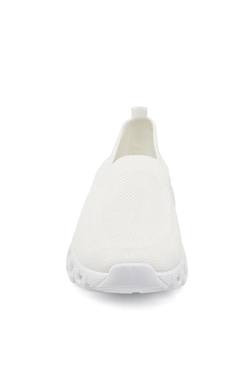 Jslides Footwear Cora Sneaker In White