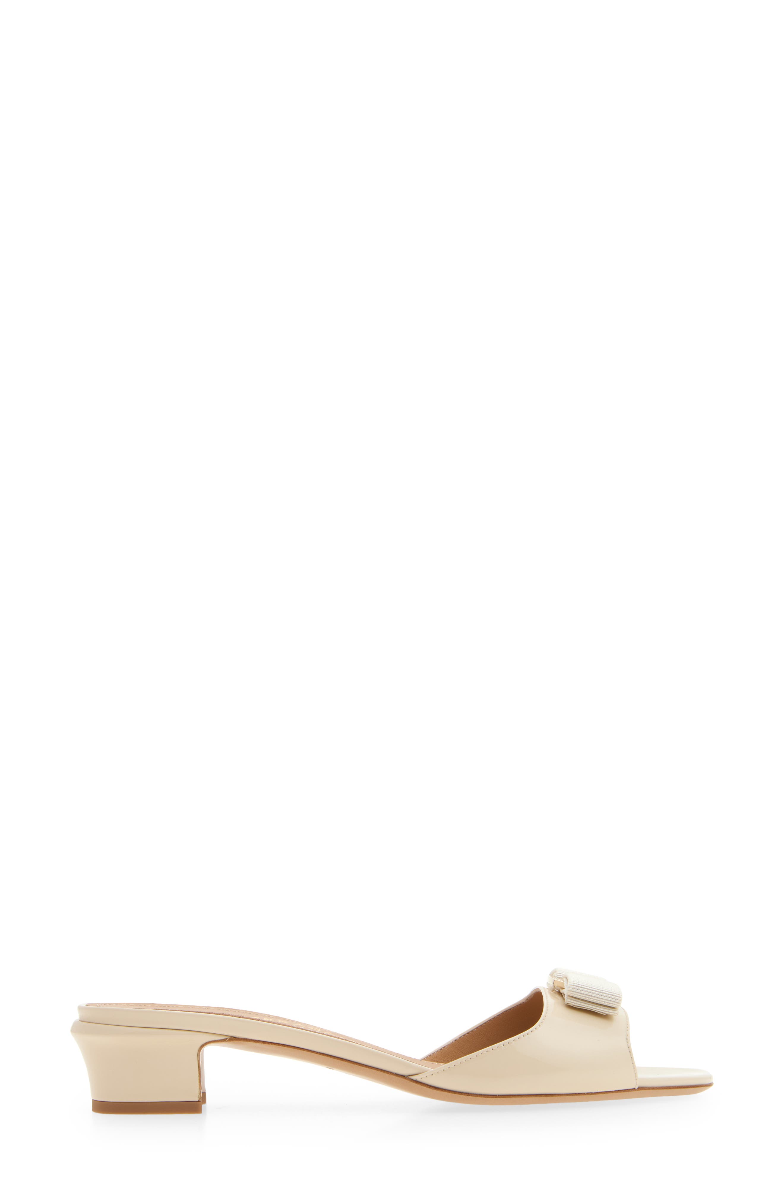 Vanilla Bow Slide Sandal, Alternate, color, MASCARPONE BISCOTTO