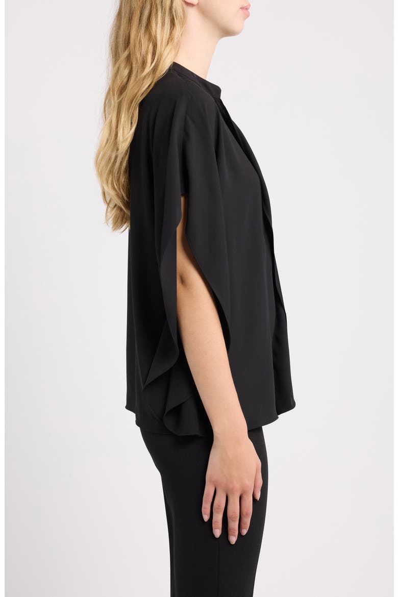Flutter Dolman Top, Alternate, color, ANNE BLACK