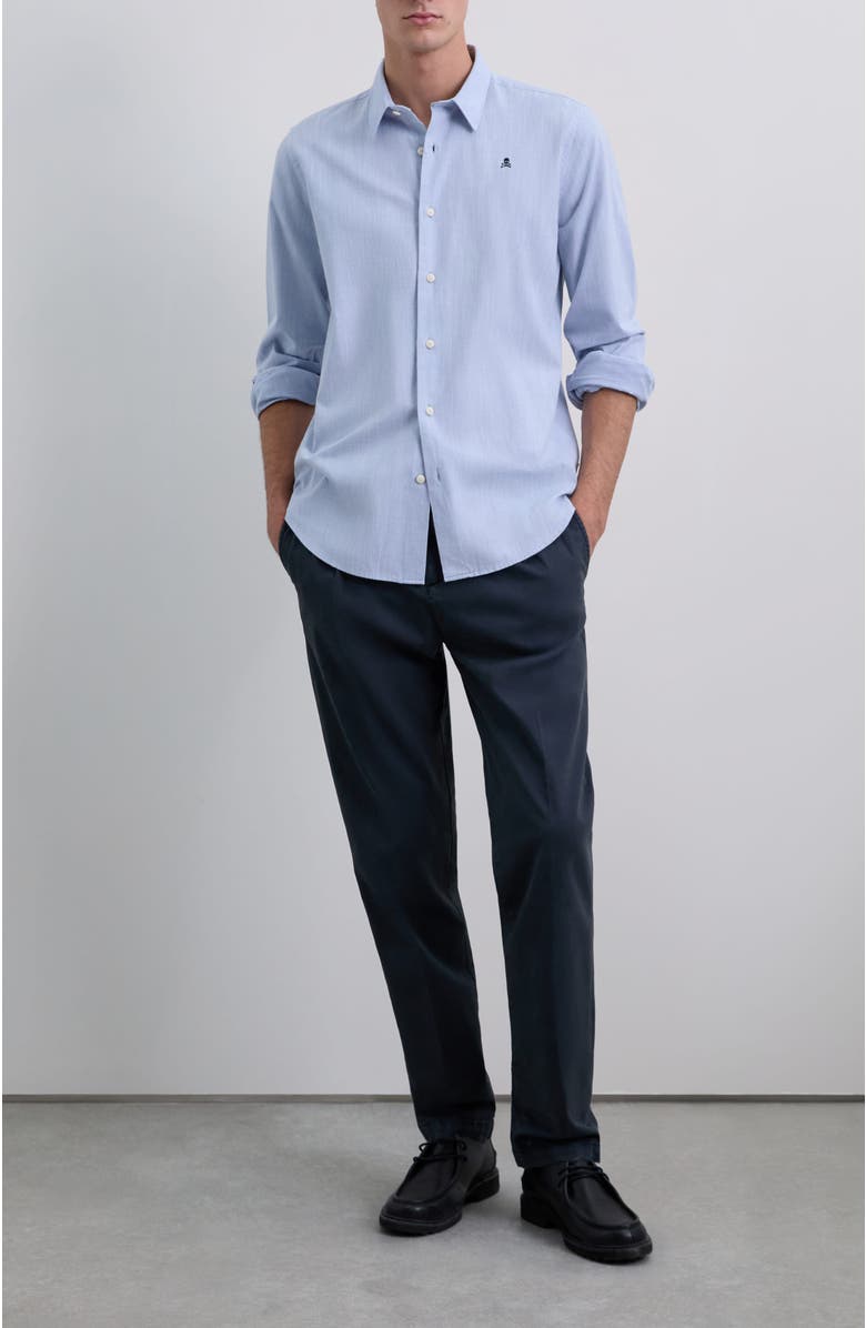 Scalpers Abbot Se Shirt, Alternate, color, Skyblue