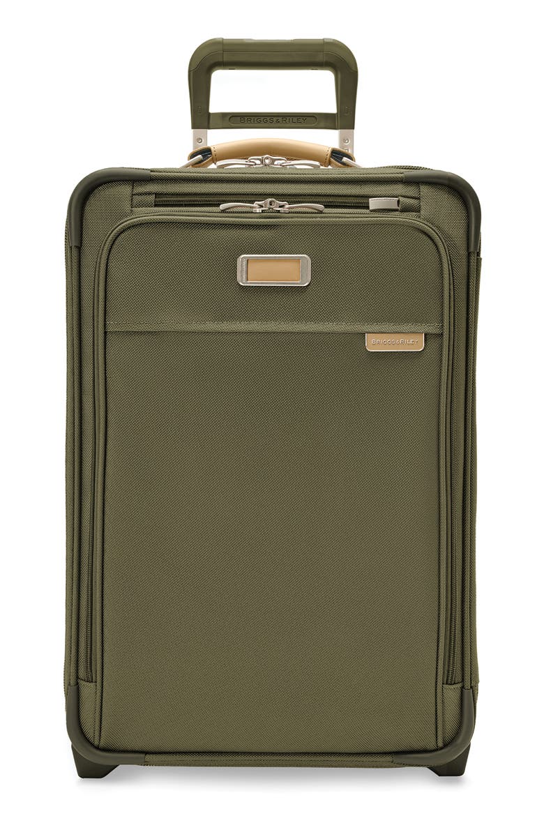 Baseline Essential 22-Inch Expandable 2-Wheel Carry-On Bag, Main, color, OLIVE