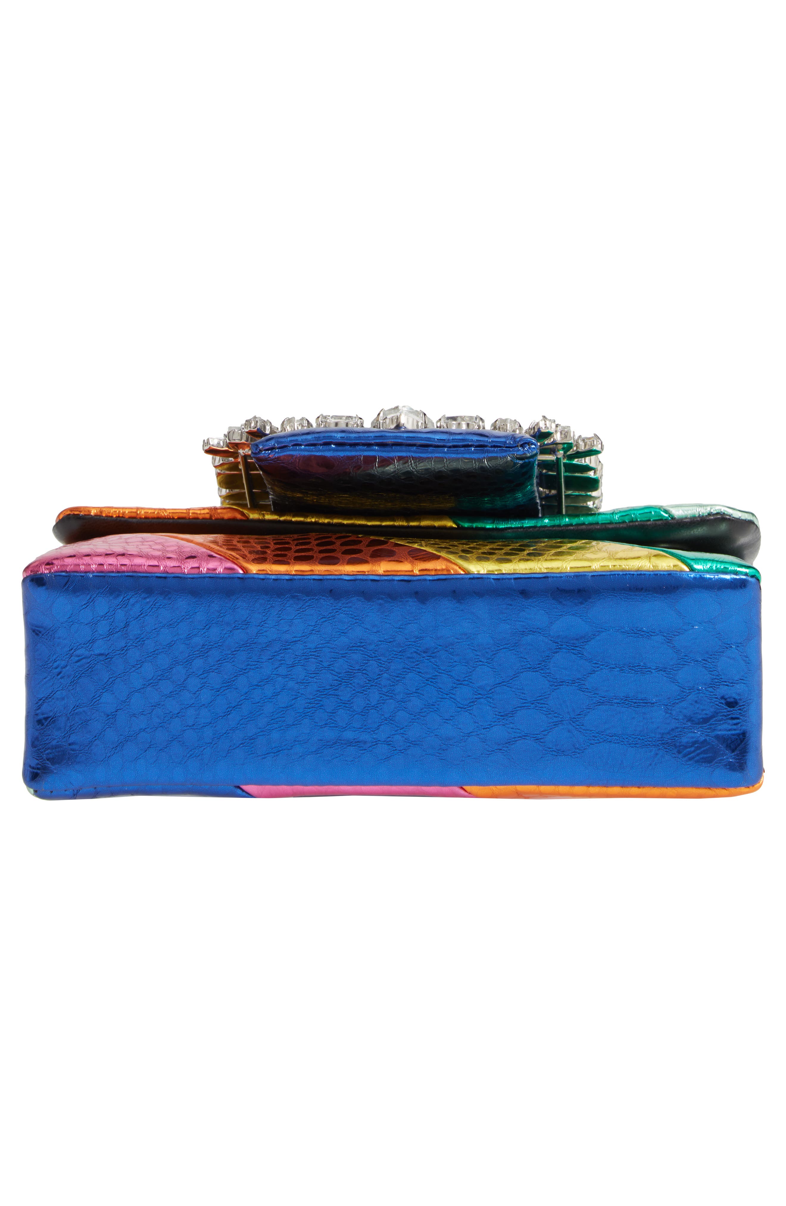 Mini Mayfair Quilted Leather Crossbody Bag, Alternate, color, MULTI