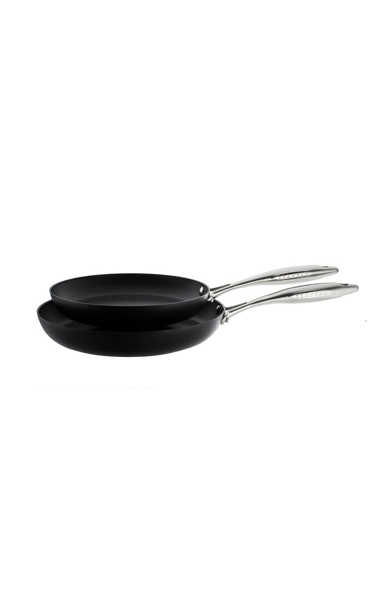 Scanpan Professional 2-Piece Nonstick Fry Pan Set, Main, color, Black