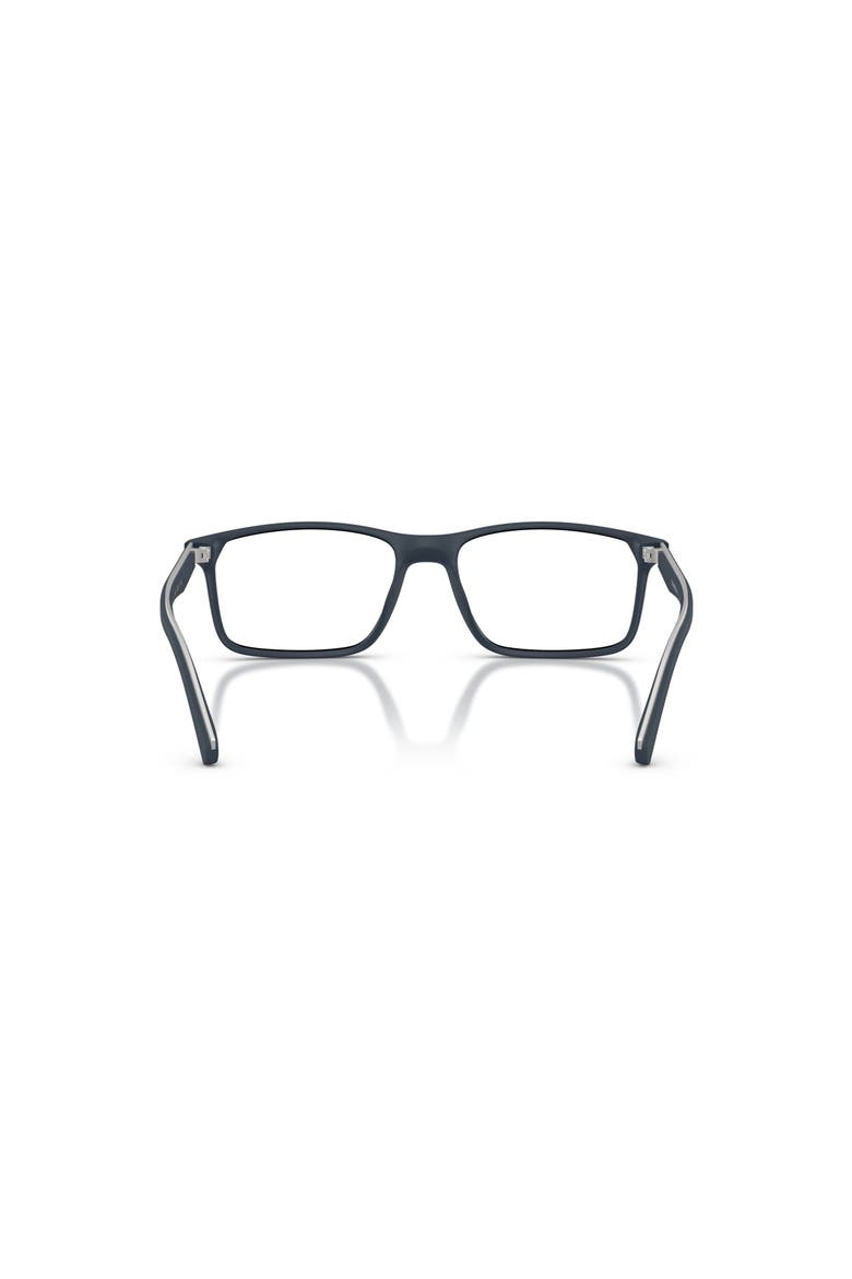 56mm Rectangle optical glasses, Alternate, color, Blue