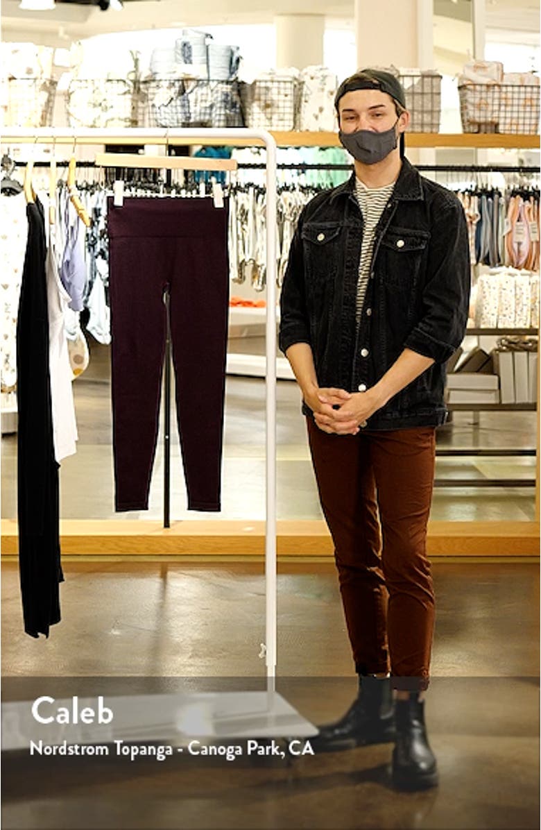 Seamless Track Stripe Leggings, sales video thumbnail