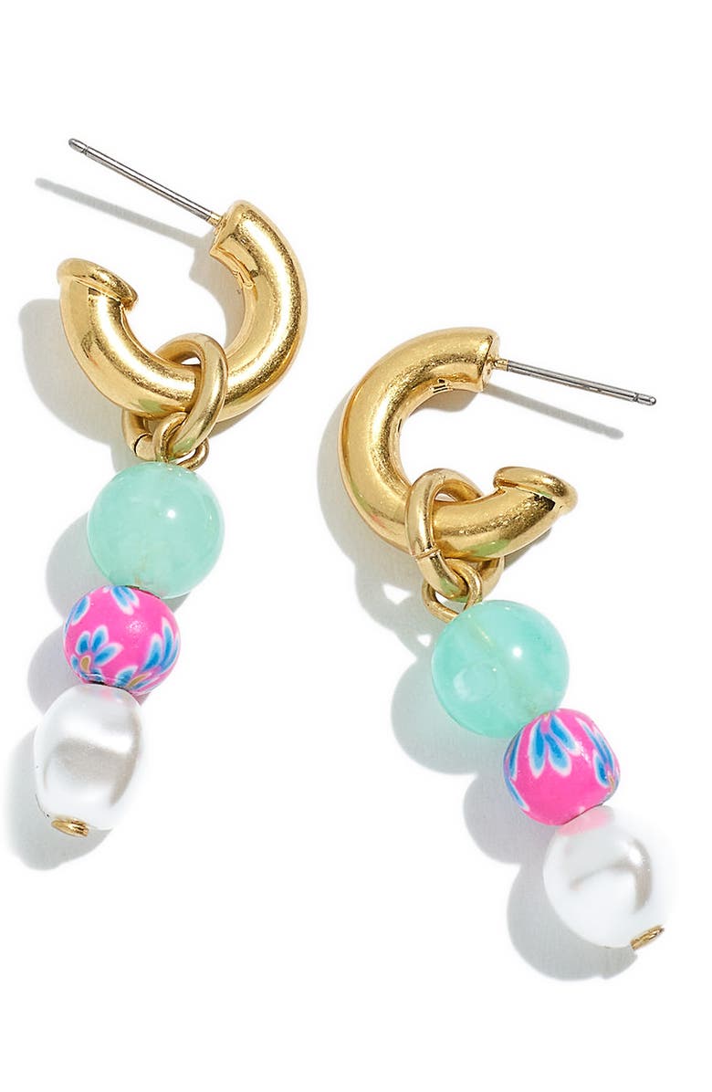Madewell Upcycled Bead Earrings, Alternate, color, 