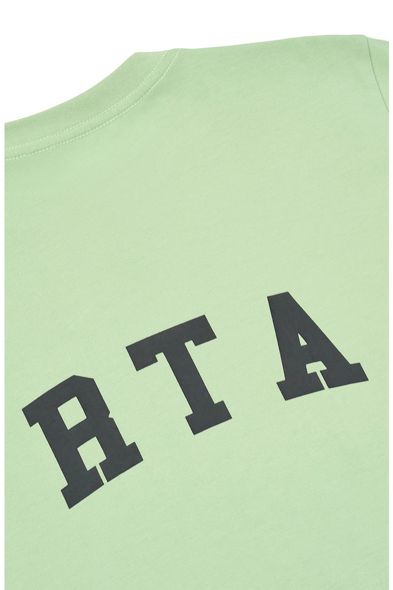 Kids' Lawson Collegiate Logo Graphic T-Shirt, Alternate, color, GREEN COLLEGIATE