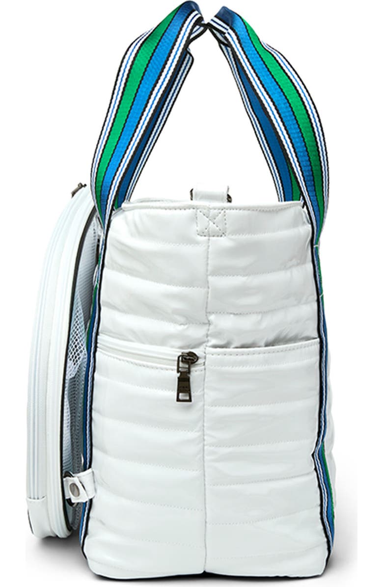 THINK ROYLN Love All Tennis Bag, Alternate, color, White Patent