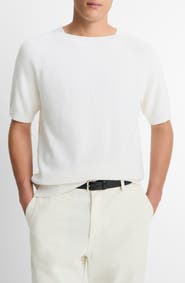 Vince Raglan Short Sleeve Sweater