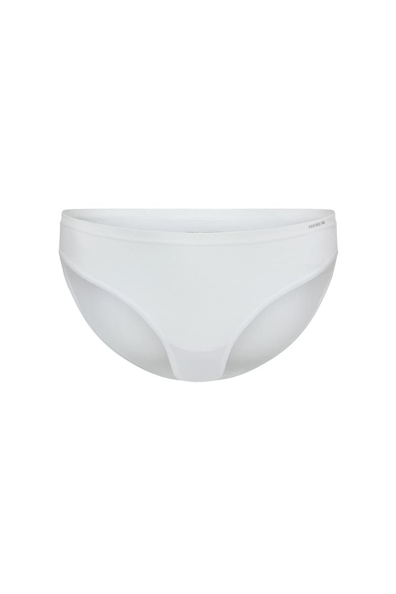 Everly Bikini Panties, Alternate, color, White