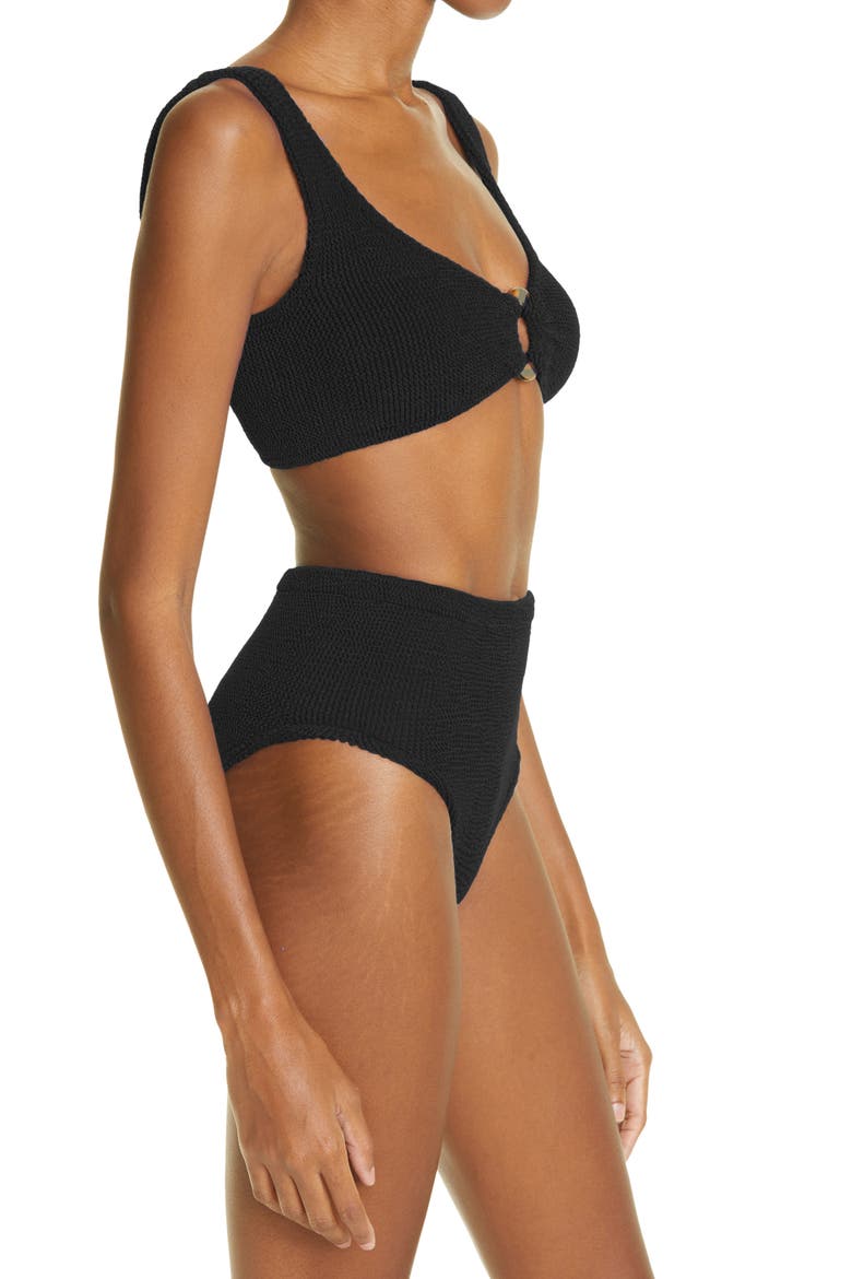 Nadine Two-Piece Swimsuit, Alternate, color, BLACK
