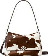 Tory Burch Charlie Genuine Calf Hair Shoulder Bag