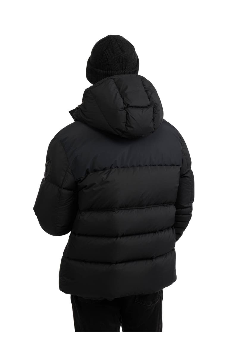 Pajar Men's Titan Mixed Media Puffer with Removable Hood, Alternate, color, Black