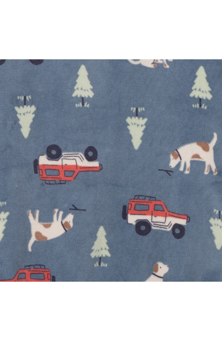 Modern Moments<sup>™</sup> by Gerber Fleece Pajama Top & Pant Set, Alternate, color, Blue Camp