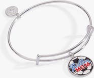 Alex and Ani 'Baller Mom' Soccer Charm Bangle