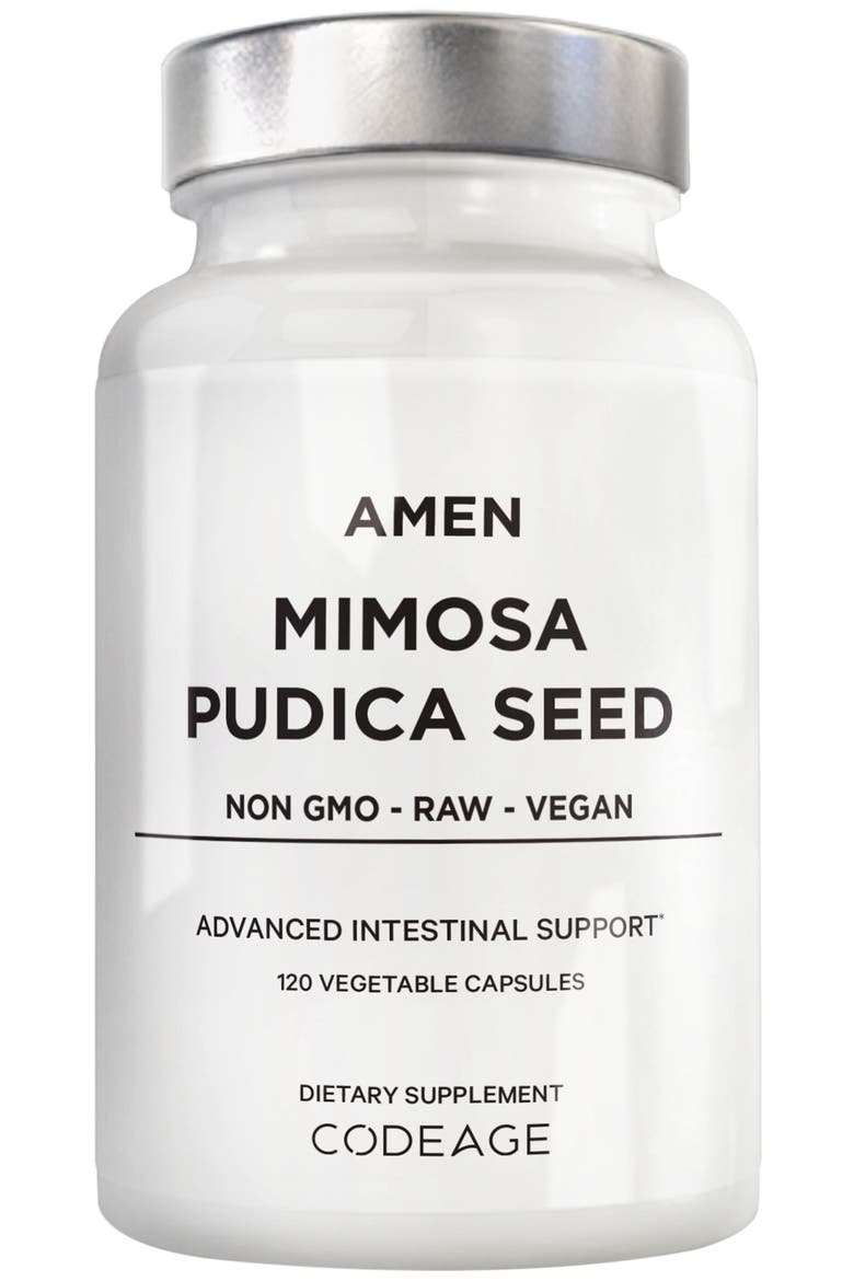 Amen Organic Mimosa Pudica Seeds Capsules, Main, color, White