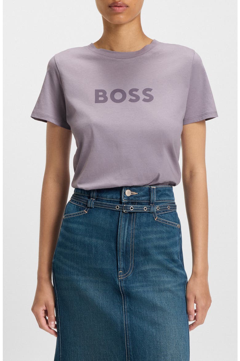 Elogo Logo Cotton Graphic T-Shirt, Main, color, LT PAST/PR