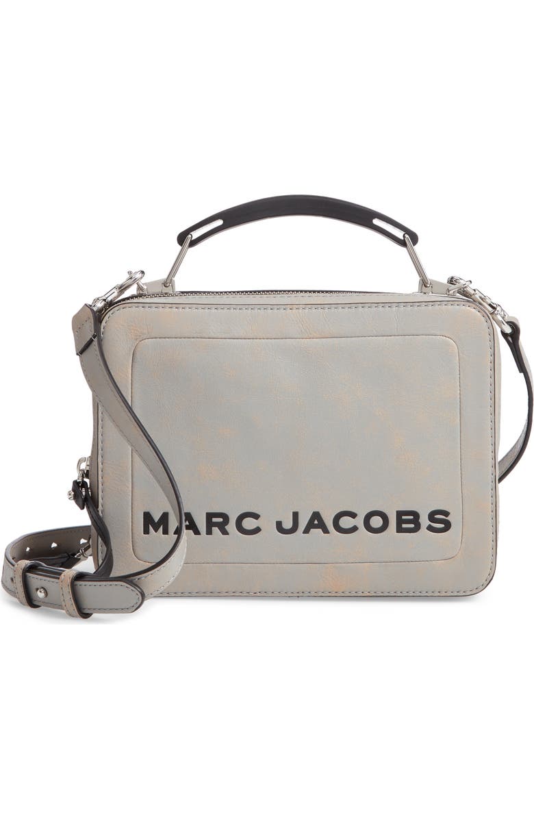 Marc Jacobs The Box Leather Handbag, Main, color,