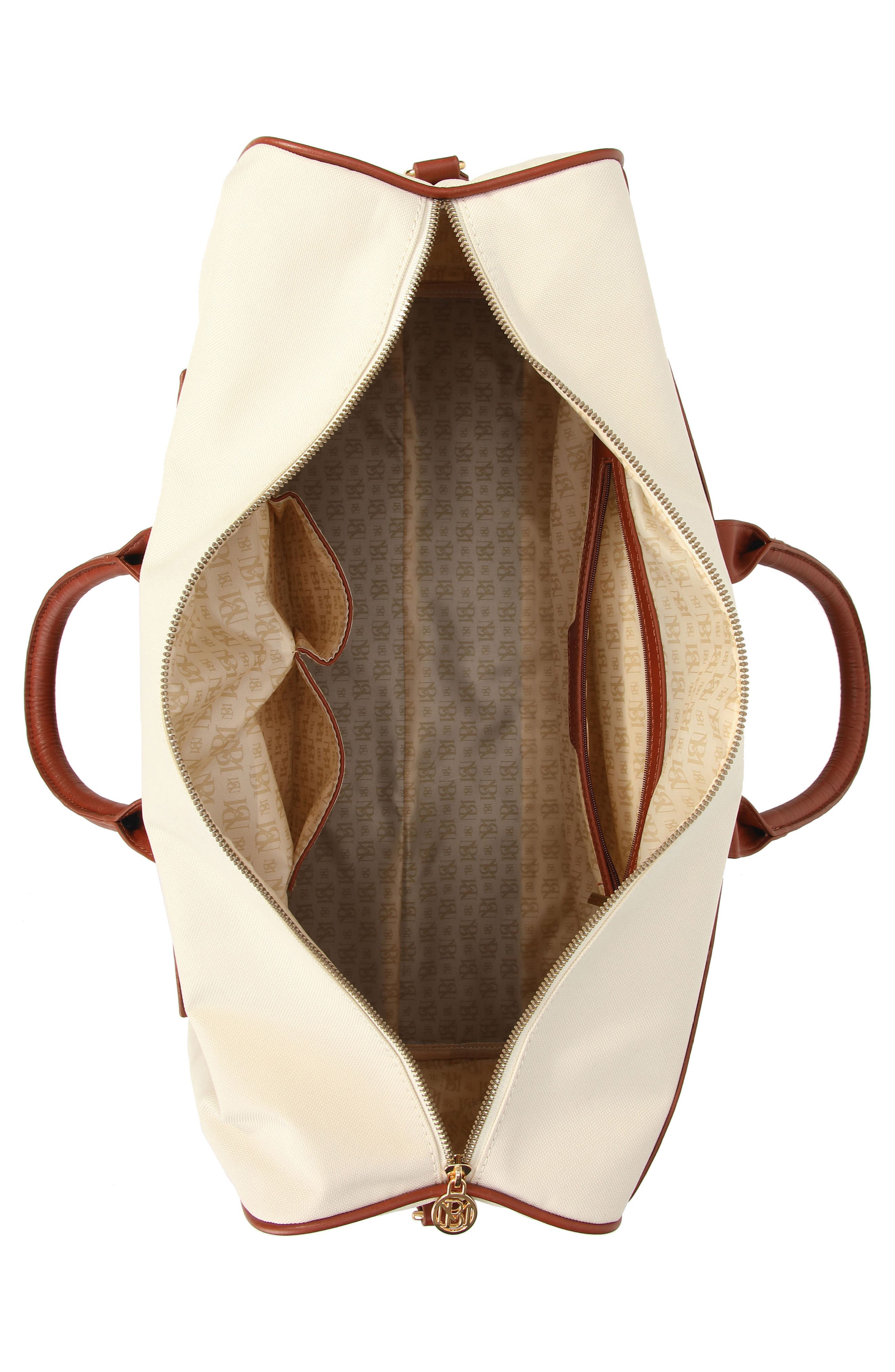 Badgley Mischka Collection Juliet X-Large Canvas Duffle Bag, Alternate, color, 