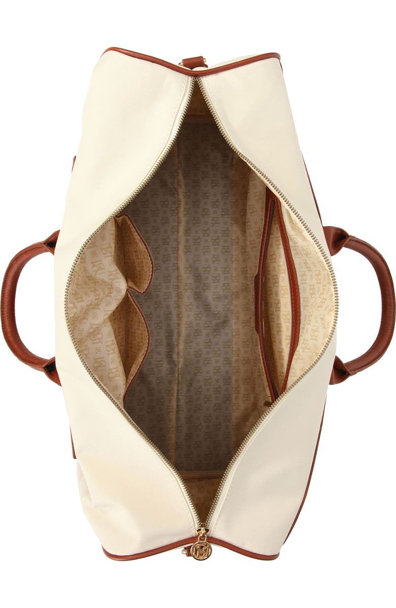 Badgley Mischka Collection Juliet X-Large Canvas Duffle Bag, Alternate, color,