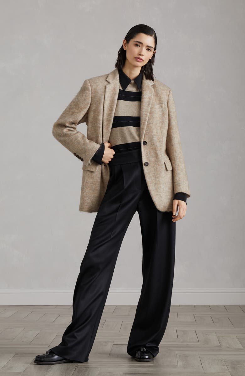 Brunello Cucinelli CrÃªpe de Chine long shirt, Alternate, color, 